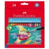 Akvareliniai spalvoti pieštukai Faber-Castell Spalvotas 3 Dalys