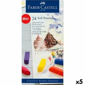 Set of soft pastel chalks Faber-Castell Daudzkrāsains (5 gb.)