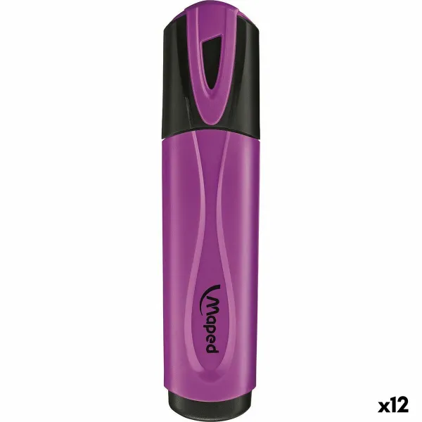 Fluoresentti tussi Maped Peps Classic Violetti (12 osaa)