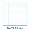 Book of Rings Papyrus 01-UNICLASIC Sheet 80 Sheets (10 Units)
