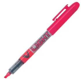 Fluoresentti tussi Pilot V Light Rosa Pinkki (12 osaa)