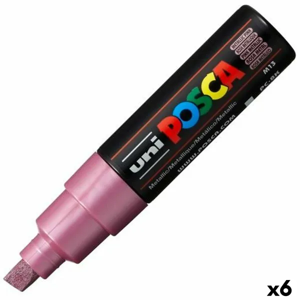 Huopakynä POSCA PC-8K Pinkki (6 osaa)