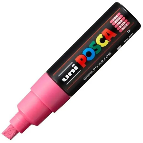 Huopakynä POSCA PC-8K Pinkki (6 osaa)