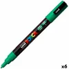 Marķieris POSCA PC-3M Zaļš (6 gb.)