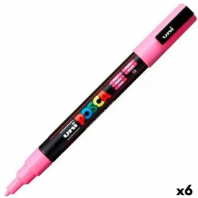 Huopakynä POSCA PC-3M Pinkki (6 osaa)