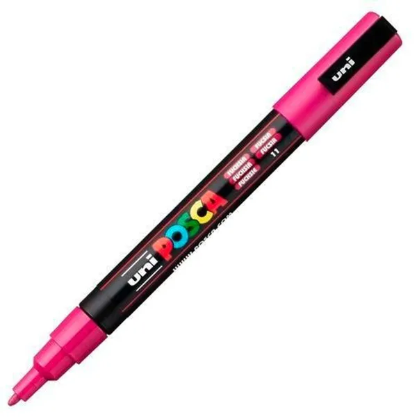 Markeris POSCA PC-3M Fuksija (6 vnt.)