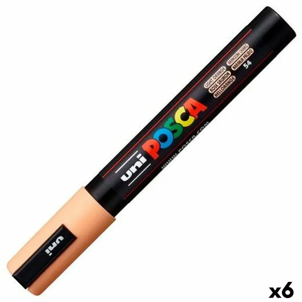 Fetras POSCA PC-5M Oranžinė (6 vnt.)