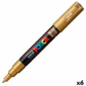 Fetras POSCA PC-1M Auksinis (6 vnt.)