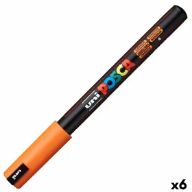 Fetras POSCA PC-1MR Oranžinė (6 vnt.)
