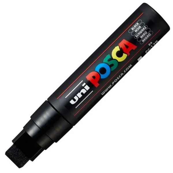 Marķieris POSCA PC-17K Melns (5 gb.)