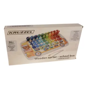 Puidust pusle - sorteerija 6 ühes Kruzzel 22636