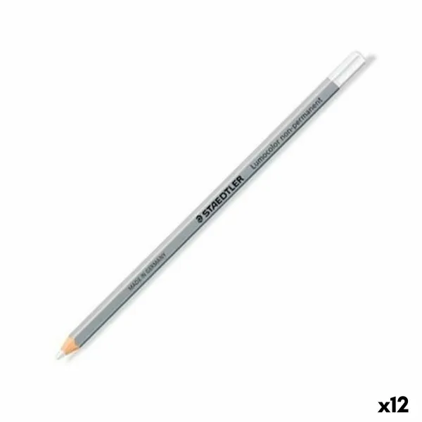 Korostustussi Staedtler Non-Permanent Valkoinen (12 osaa)