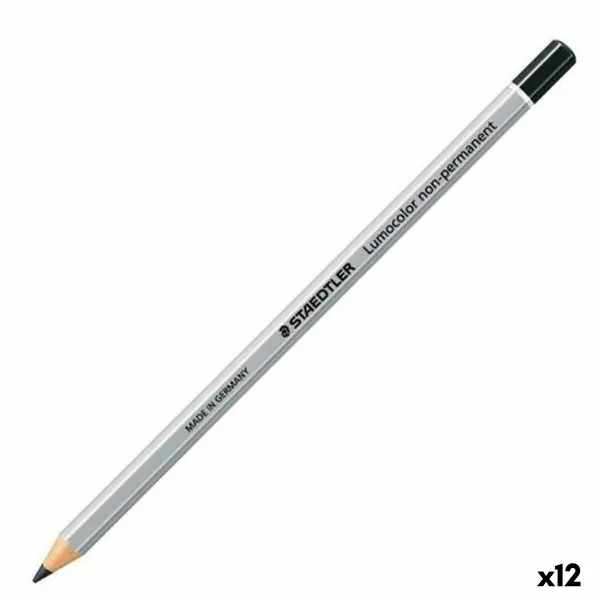 Värikynät Staedtler Non-Permanent Musta (12 osaa)