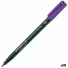 Permanentais marķieris Staedtler Lumocolor 317-6 M Violets (10 gb.)