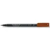 Постоянный маркер Staedtler Lumocolor Коричневый (10 штук)