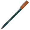 Постоянный маркер Staedtler Lumocolor Коричневый (10 штук)