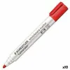 Whiteboard marker Staedtler Lumocolor 351-2 Red Whiteboard (10 Units)
