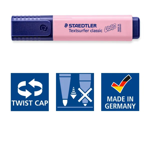Fluorescējošs Marķieris Staedtler Textsurfer Classic Rozā (10 gb.)
