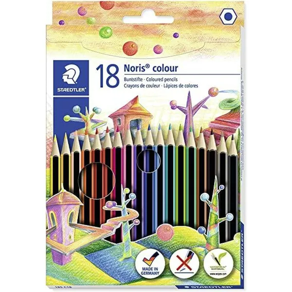 Krāsainie zīmuļi Staedtler Noris Colour Wopex Komplekts Daudzkrāsains (5 gb.)