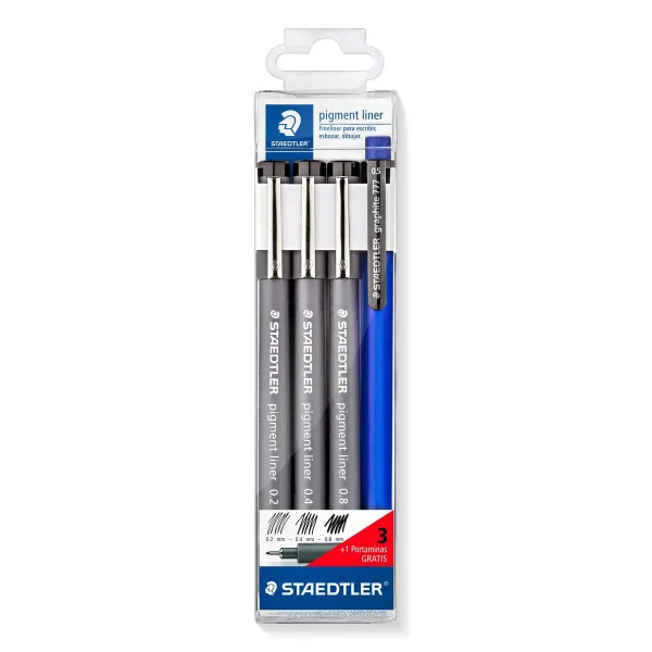 Набор маркеров Staedtler Чёрный (10 штук)