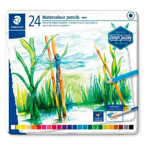 Акварельные цветные карандаши Staedtler Design Journey Разноцветный (5 штук)