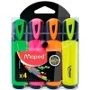 Valoa heijastava kynäsetti Maped Fluor Quality Neon Monivärinen (3 osaa)