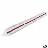 Lineāls Maped Balts 30 cm (5 gb.)
