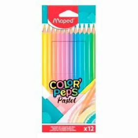 Värikynät Maped Color' Peps Monivärinen 12 Kappaletta (12 osaa)