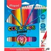 Värikynät Maped Color' Peps Strong Monivärinen 24 Kappaletta (12 osaa)