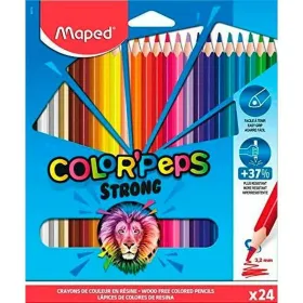 Värikynät Maped Color' Peps Strong Monivärinen 24 Kappaletta (12 osaa)