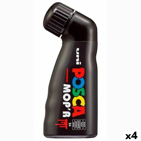 Huopakynä POSCA MOP'R PC-22 Musta (4 osaa)
