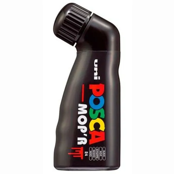 Huopakynä POSCA MOP'R PC-22 Musta (4 osaa)