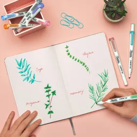 Набор маркеров Sharpie S-Note Duo Двойное 16 Предметы