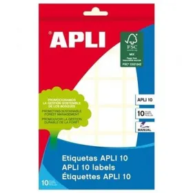 Labels Apli White 10 Sheets 22 x 32 mm (10 Units)