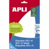 Lipnios etiketės Apli Balta Popierius 10 Paklodės 105 x 149 mm (10 vnt.)