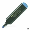 Korostuskynä Faber-Castell TEXTLINER 48 Sininen (10 osaa)