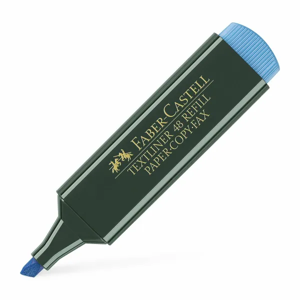 Маркер Faber-Castell TEXTLINER 48 Синий (10 штук)
