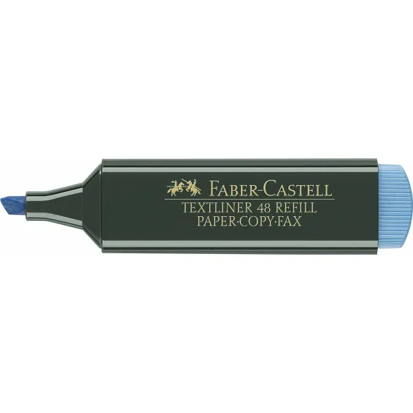 Korostuskynä Faber-Castell TEXTLINER 48 Sininen (10 osaa)