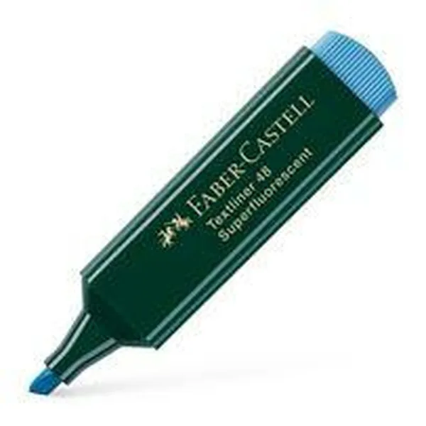 Маркер Faber-Castell TEXTLINER 48 Синий (10 штук)