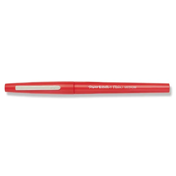 Dekoratyvinių dėžių rinkinys Paper Mate Flair Medium Raudona (12 vnt.)