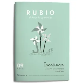 Writing and calligraphy notebook Rubio Nº09 A5 Ispanų (10 vnt.)