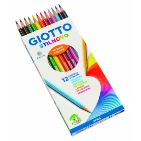 Krāsainie zīmuļi Giotto Stilnovo Daudzkrāsains 12 Daudzums
