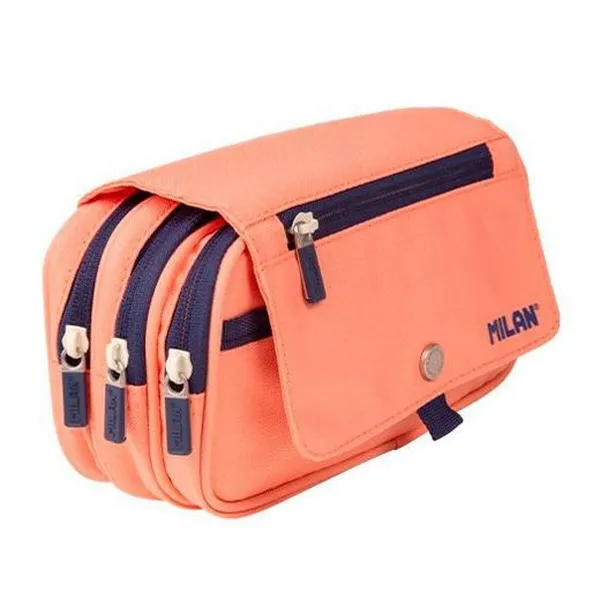 School Case Milan Serie1918 Pink 13 x 24 x 10 cm