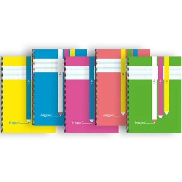 Užrašų knygelė Eriggan Lapas 80 Paklodės 21,5 x 31,5 cm (5 vnt.)