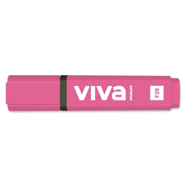 Fluorescent Marker Set Molin VIVA Multicolour 8 Pieces