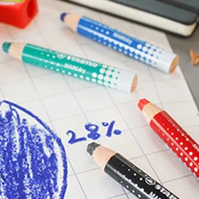 Marker Stabilo Mrakdry 5 Units Blue