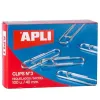 Klipsi Apli Nº 3 nikkeli 40 mm (10 osaa)