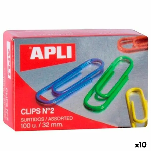 Segtukas Apli Nº 2 Spalvotas Kabelis 32 mm (10 vnt.)