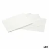 Refill for Whiteboard Eraser Faibo White Plastic Board eraser 13,5 x 5,4 cm
