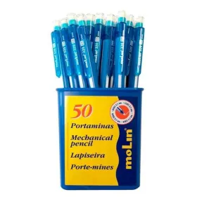 Mechanical pencil set Molin Sininen 0,5 mm (50 Kappaletta)